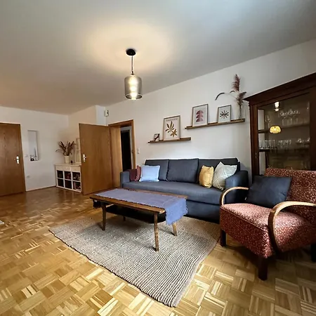 Apartament Altstadtwohnung Mit Salzachblick Burghausen