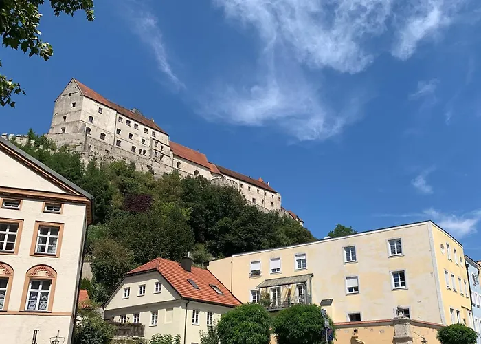 Altstadtwohnung Mit Salzachblick * בורגהאוזן